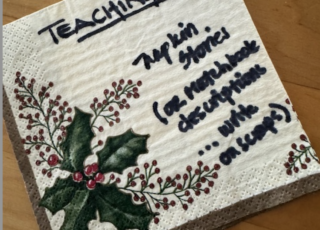 Can a paper napkin serve your writing?